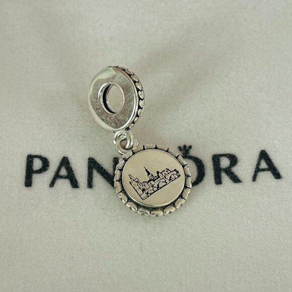 Pandora Charles Bridge Charm Gift Pendant|S925 Sterling Silver Jewelry - Picture 3 of 4